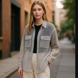 Beulah Fish Net Jacket, New with out Tags, One Size